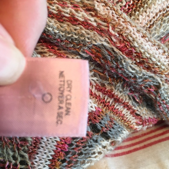 Calypso St. Barth Zigzag Cardigan in Earth Tones - Picture 8 of 8